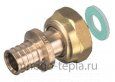 Концовка для коллектора под трубу PEX 1" НГ - 32 (4.4) TIM H-JS3204F аксиальная - №2