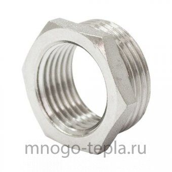 Футорка  1" х 3/4" Н-В никелированная латунная - №1