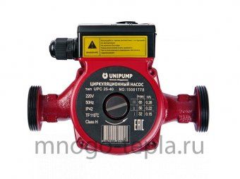 Циркуляционный насос UNIPUMP UPC 25-60 130 (93 Вт) - №1