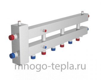 Коллекторный модуль с гидрострелкой RISPA ГРУ+КМГ 60-4ВН, нержавеющая сталь - №1