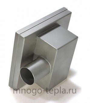 Трап для душа с горизонтальным выпуском квадратный TIM BAD411502, размер 150 x 150мм, защита от запаха (сухой + гидрозатвор), решетка с круглой ячейкой - №1