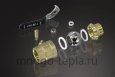 Кран шаровый 1/2" ШШ TIM (DE1217X) никелированный усиленный прямой - бабочка - №5