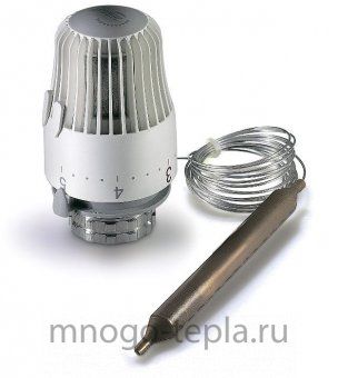 Термоголовка для отопления Tim TH-K-0101 с погружным датчиком, резьба M30x1.5 - №1