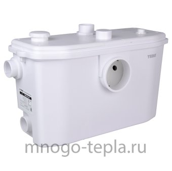 Канализационный насос с измельчителем для туалета TEBO WC 600, до 9 метров, до 150 л/мин - №1