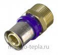 Пресс - штуцер 20 х 3/4" НР TIM F-S2003M - №3
