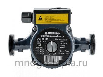 Циркуляционный насос UNIPUMP CP 25-60 130 (93 Вт) - №1