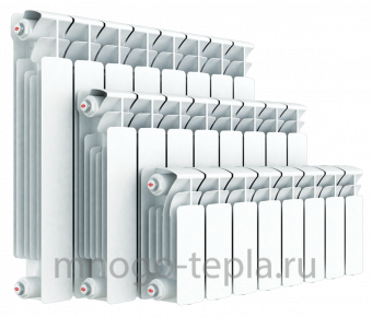 Биметаллический радиатор Rifar Base 200, 9 секции - №1