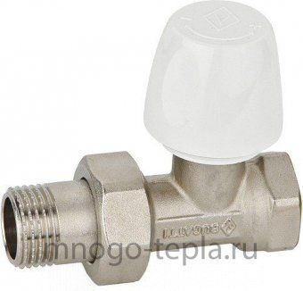 Вентиль для радиатора Бугатти (Bugatti Dallas 8801) 1/2" прямой верхний - №1