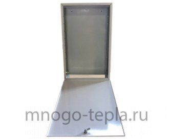 Шкаф коллекторный наружный глубокий 4-5 выходов ШРНГ-1 (652*150*457) - №1