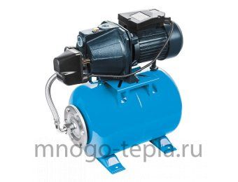 Насосная станция для дачи Unipump AUTO JET 80 S, напор до 38 метров, расход до 50 л/мин, всасывание до 8 метров, гидроаккумулятор 24 литра, поверхностная - №1