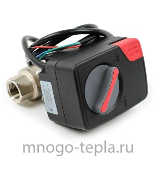 Кран от протечек воды 3/4" ВН/ВН Zeissler ZSv.1300.1105, с электроприводом 220В - №1